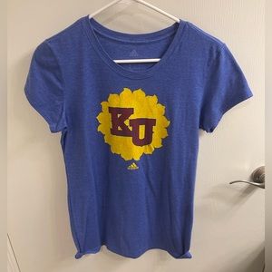 Adidas women’s KU t-shirt
